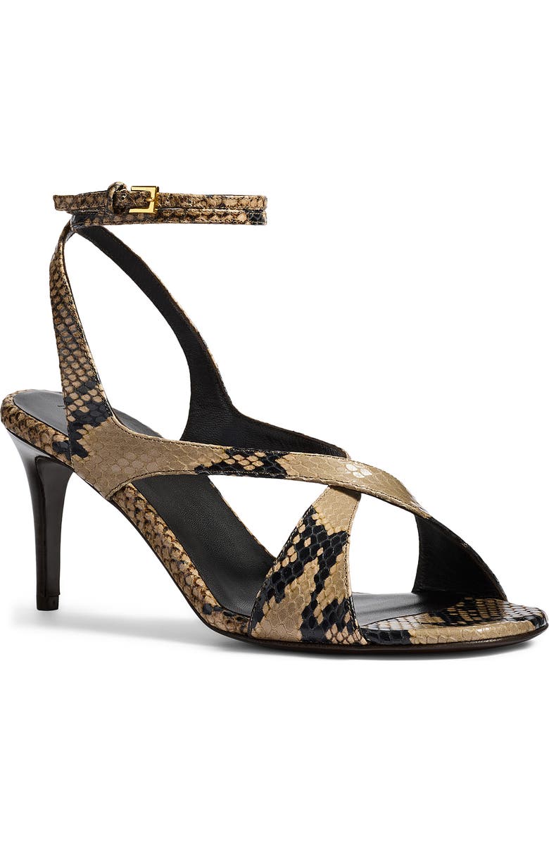 Khaite Liria Ankle Strap Sandal, Main, color, Taupe