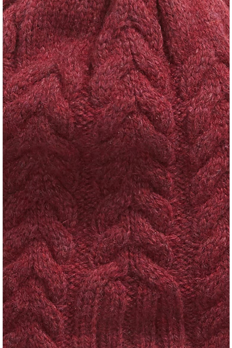 Cable Beanie, Alternate, color, LIT LIGHT BALSAMIC