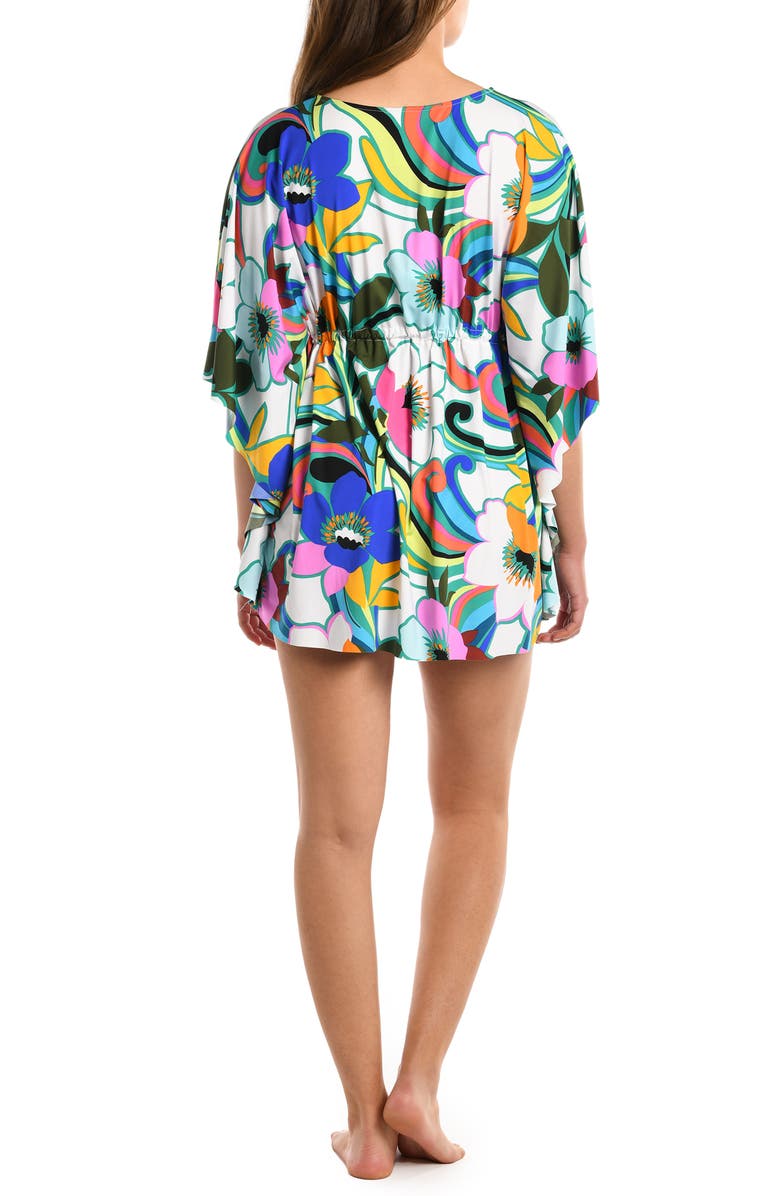 La Blanca Suncatcher Cover-Up Caftan, Alternate, color, 