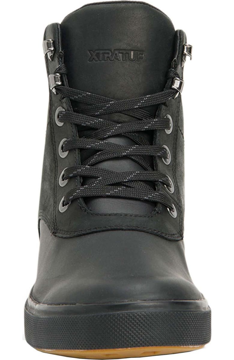 XTRATUF Men's Leather Lace Ankle Deck Boot, Alternate, color,