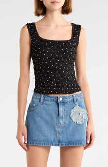 Moonie Shirred Top