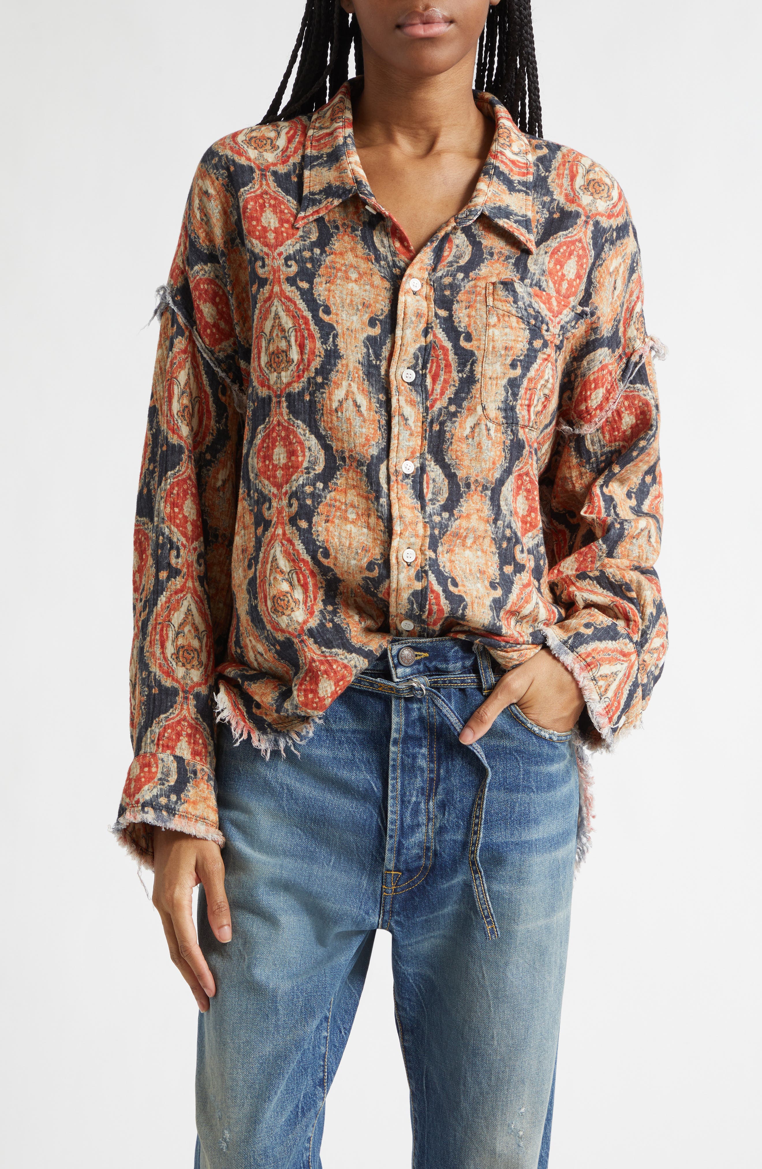 selected ORANGE DARK NAVY MULTICOLOR