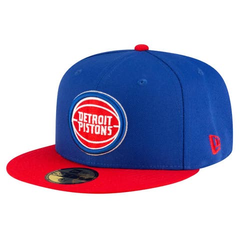 Men's New Era  Blue Detroit Pistons Two-Tone 59FIFTY Fitted Hat