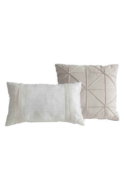 Tahari Olivia 5-piece Queen Comforter Set In Ivory