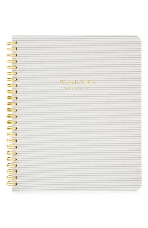 Work/Life Spiral Notebook