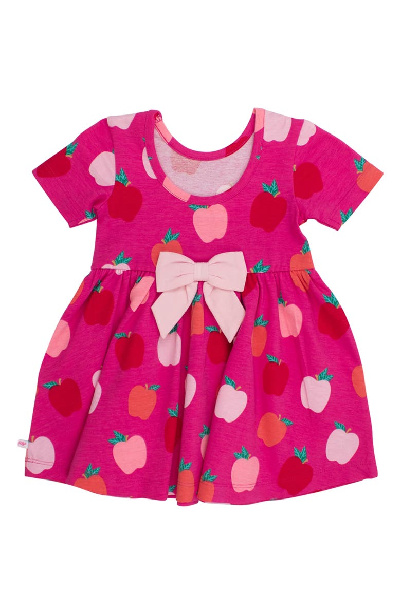 RuffleButts Apple of My Eye Skater Dress, Alternate, color,