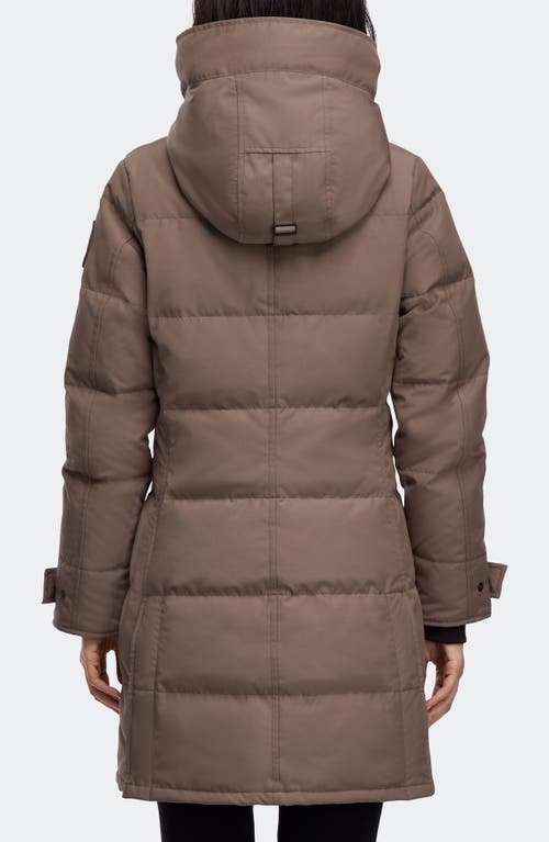 Canada Goose Shelburne Recycled Nylon 625 Fill Power Down Parka In Gray