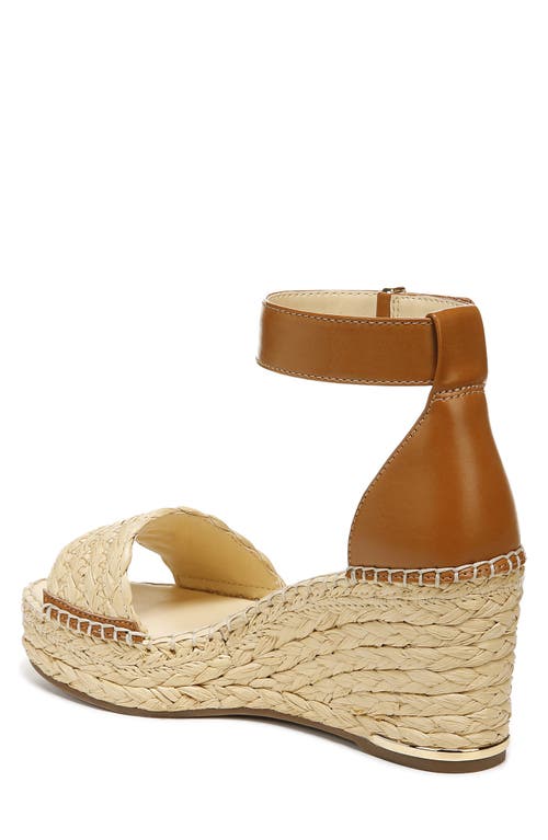 Franco Sarto Clemens Espadrille Platform Wedge Sandal In Natural