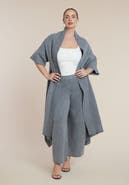 ELOQUII The 365 Semi Stretch Two Button Blazer