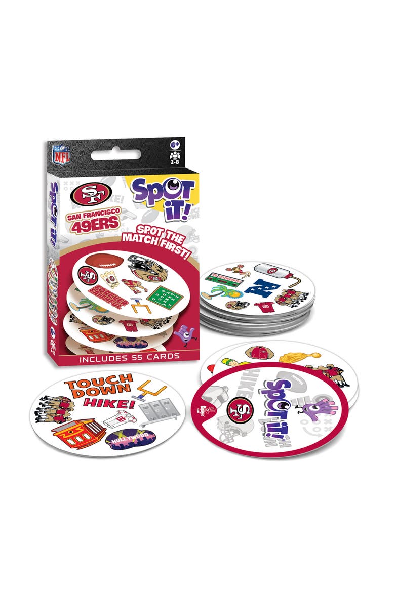San Francisco 49ers Spot It! Card Game, Alternate, color, Multicolor