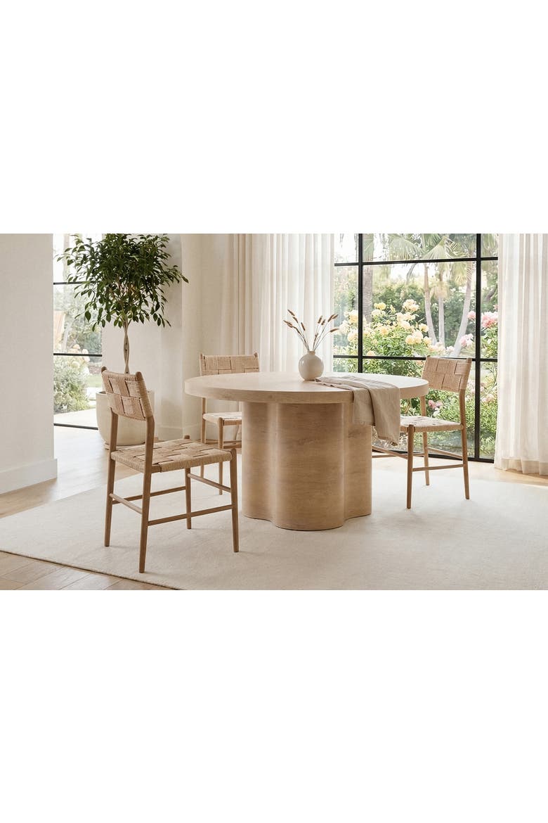 Xiomara Woven Dining Chair, Alternate, color, Natural