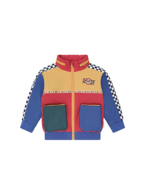 Retro Motosport Windbreaker (Toddler, Little Kid, Big Kid)