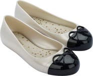 Mini Melissa Kids' Sweet Love Cap Toe Ballet Flat