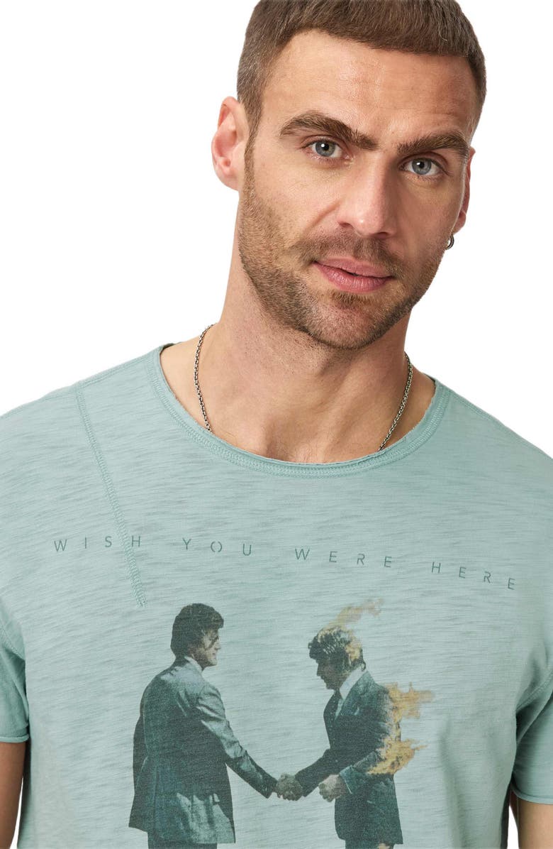 John Varvatos Raw Edge Graphic T-Shirt, Alternate, color, 