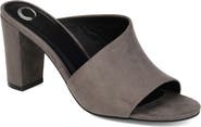 Journee Collection Allea Block Heel Mule - Wide Width
