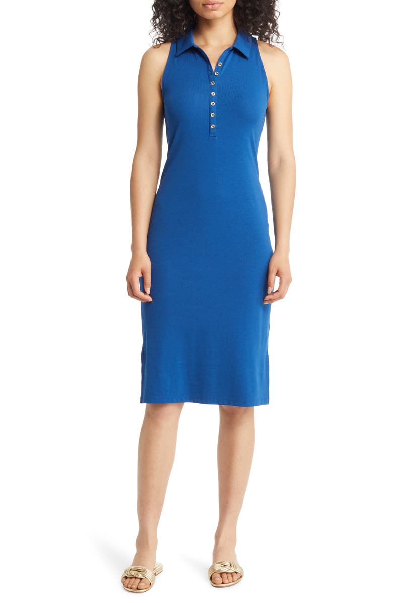Lilly Pulitzer<sup>®</sup> Reema Sleeveless Polo Dress, Main, color, 