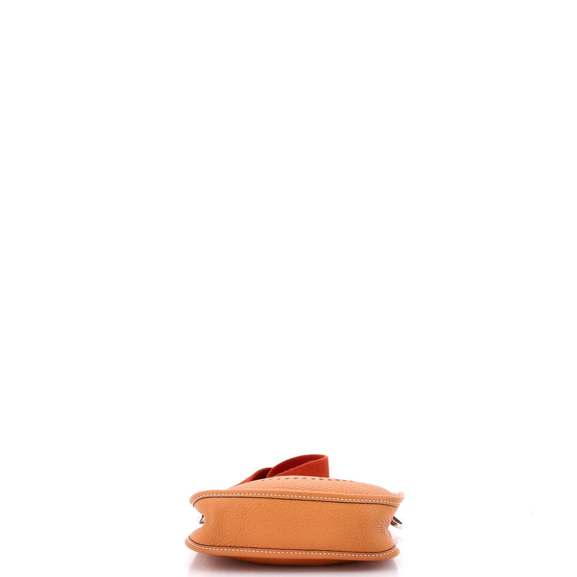 Pre-Owned Hermes Evelyne Bag Gen III Clemence TPM, Alternate, color, Toffee