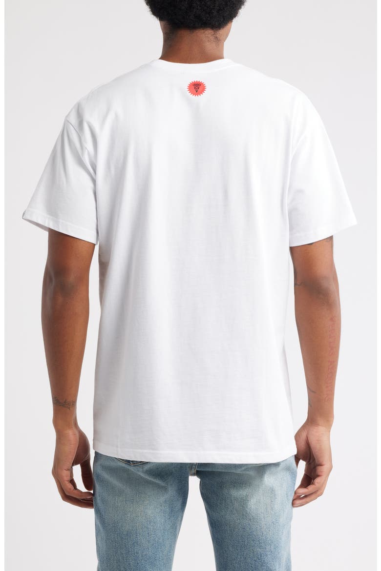 Dollars Cotton Graphic T-Shirt, Alternate, color, WHITE