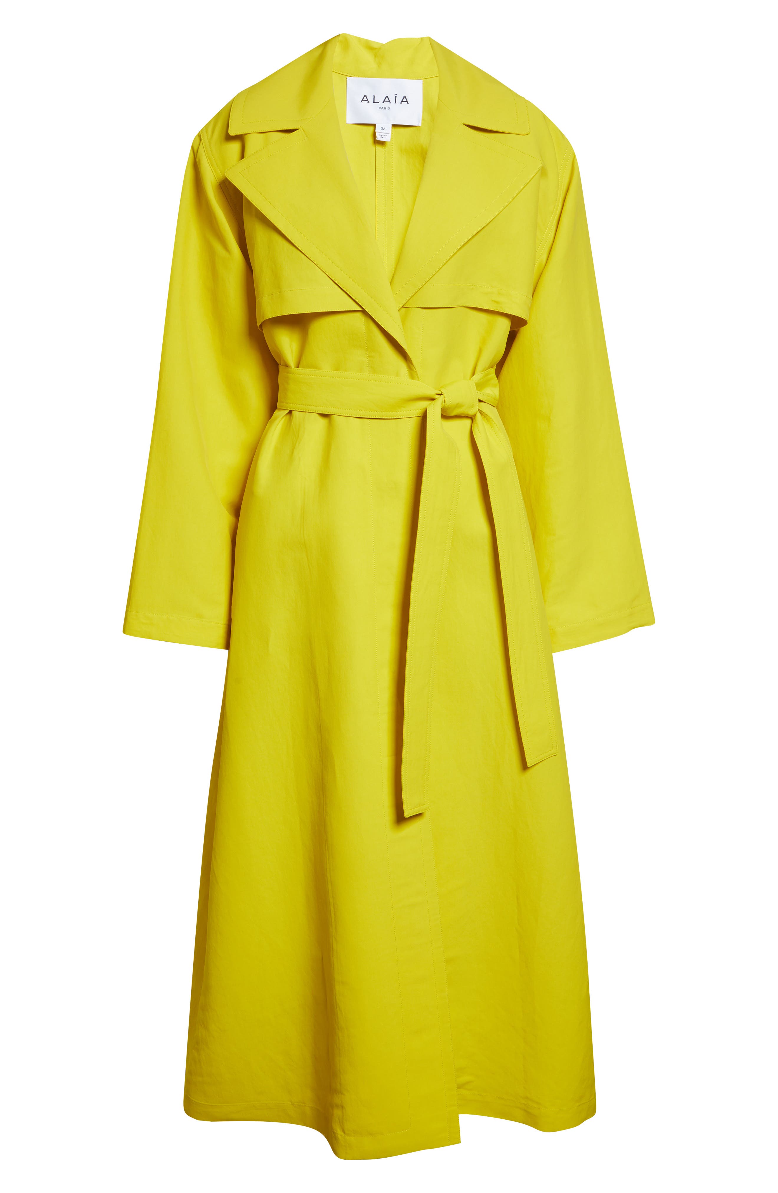 Paper Blend Poplin Trench Coat