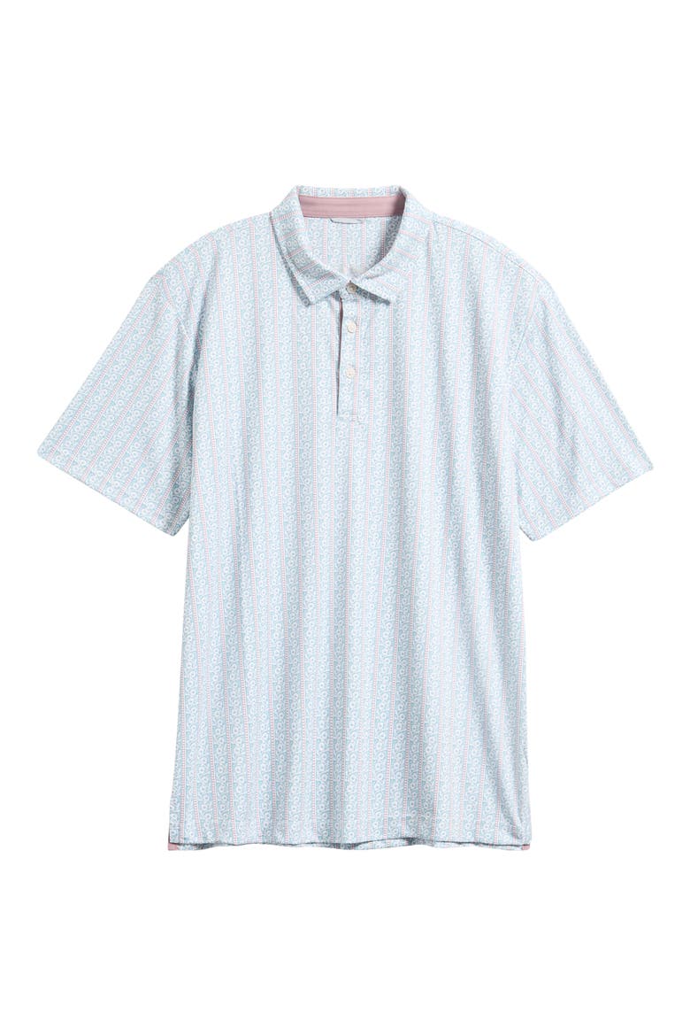 Drift Print Polo, Alternate, color, SURF