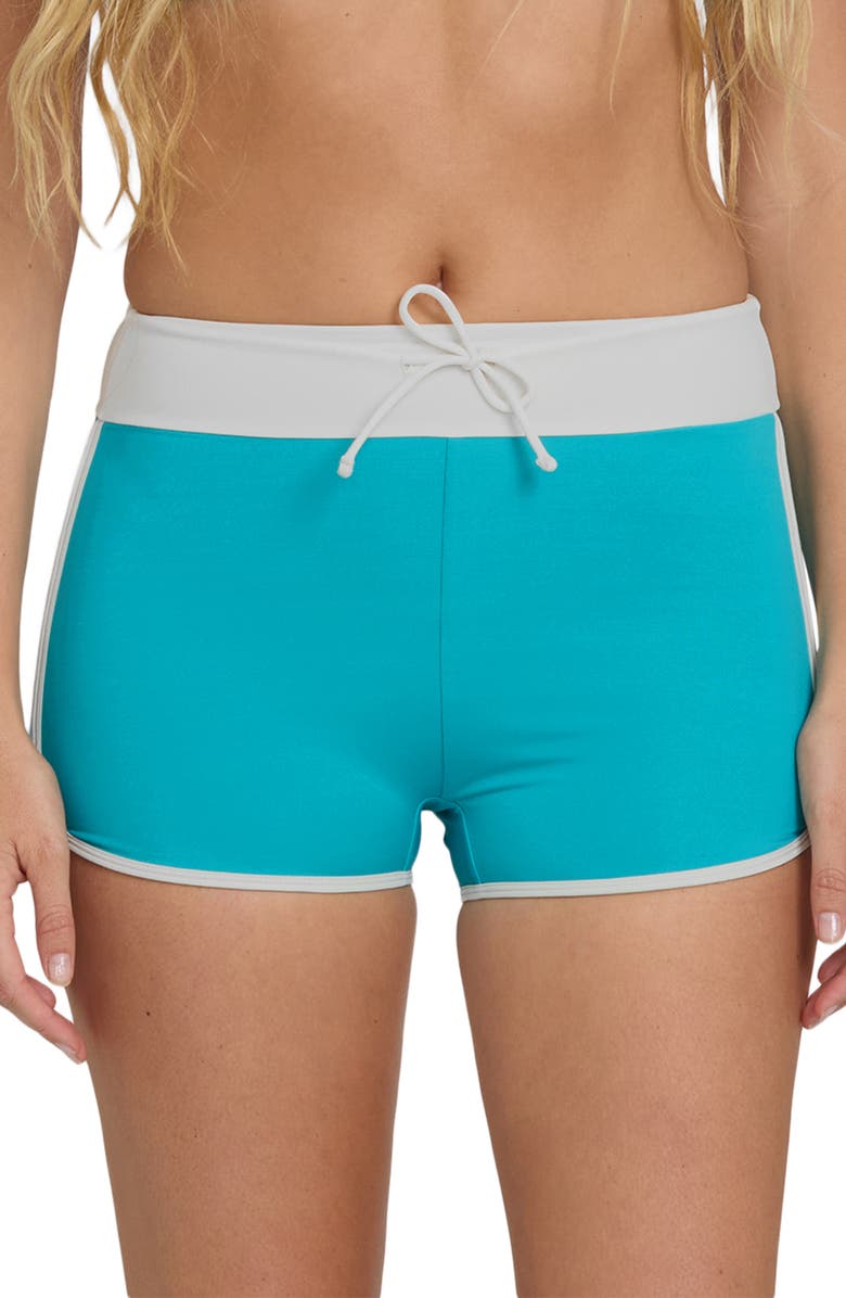 Billabong High Tide Drawstring Swim Shorts, Main, color, Bright Marine