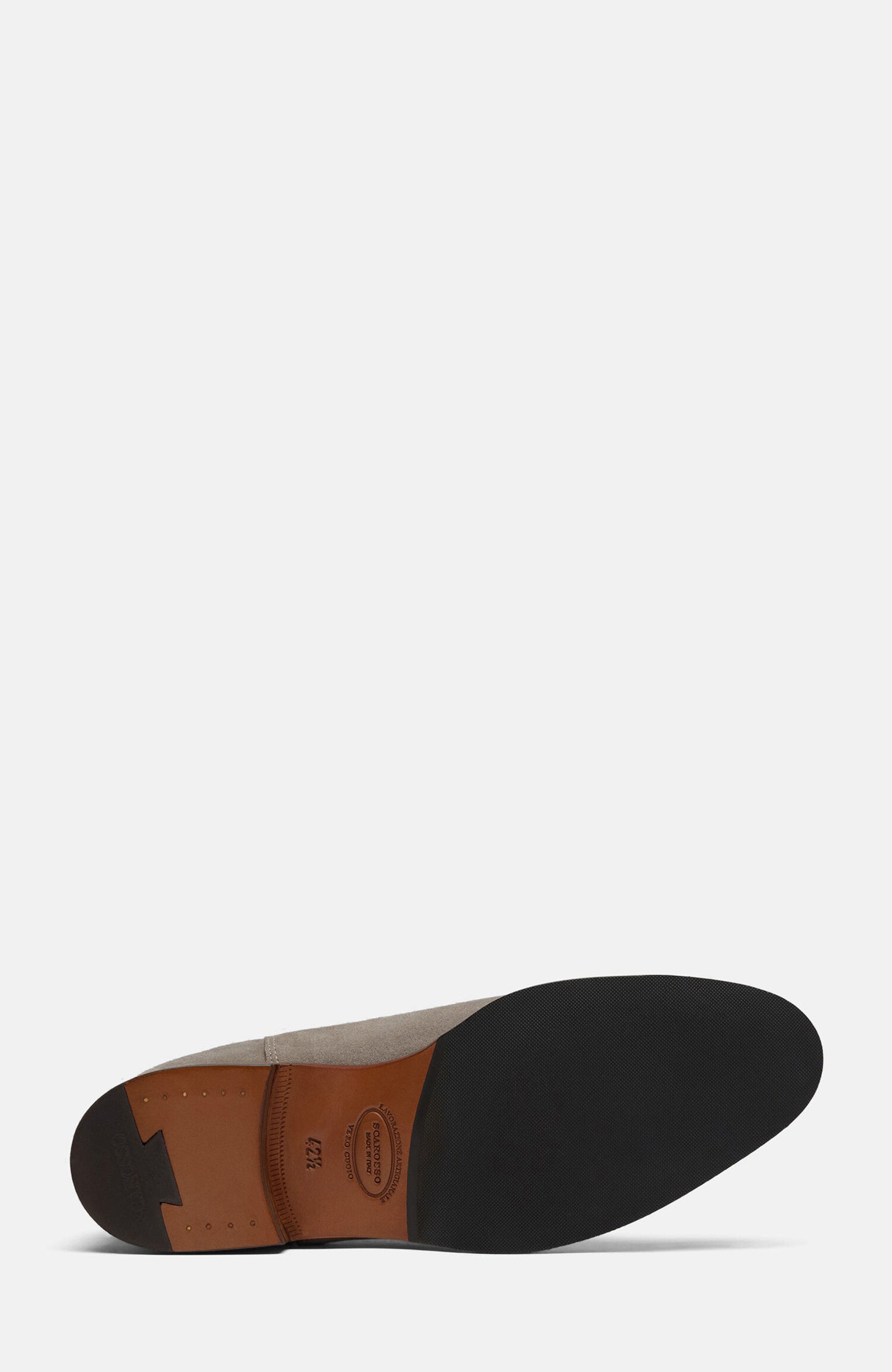 Giancarlo Chelsea Boots, Alternate, color, Taupe Suede