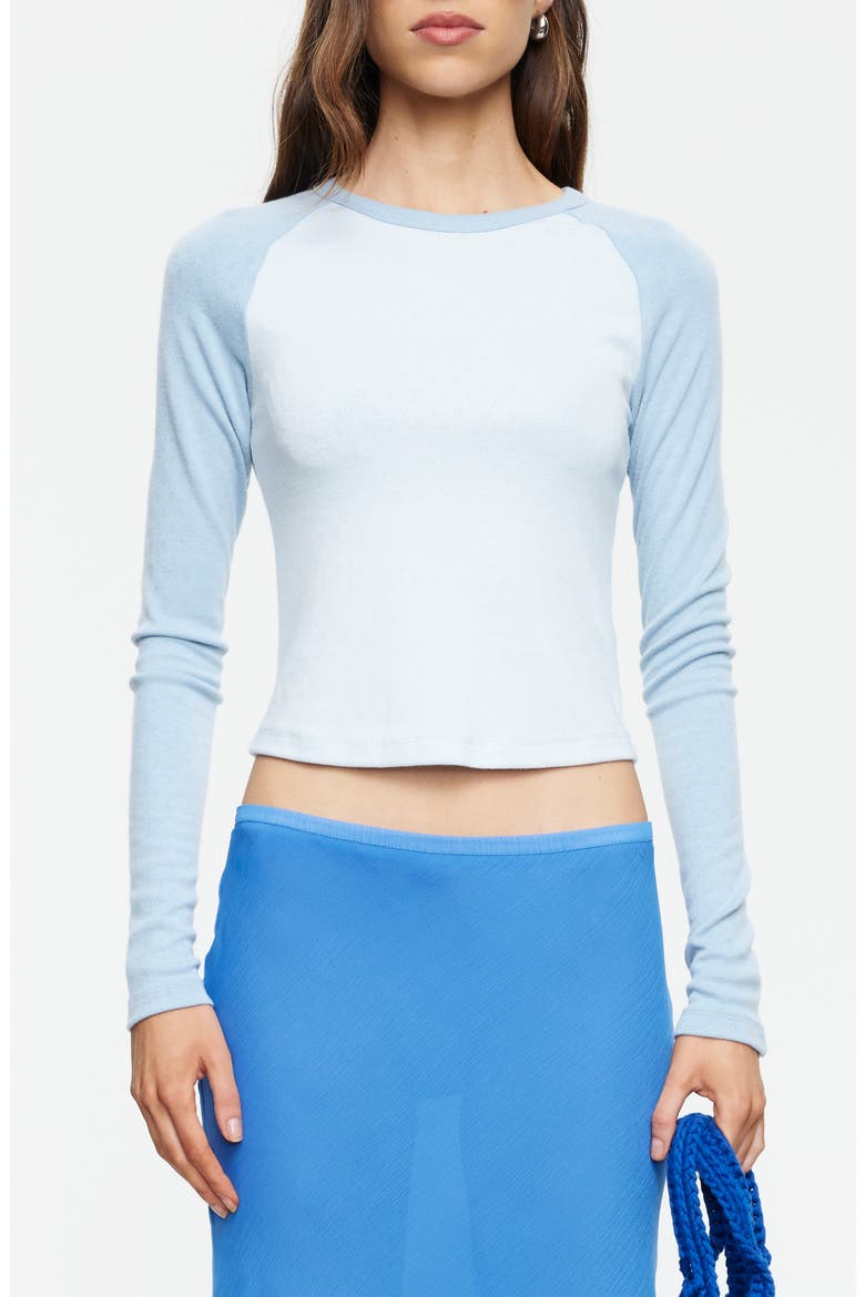 Bronx Long Sleeve Raglan T-Shirt, Main, color, SKY BLUE