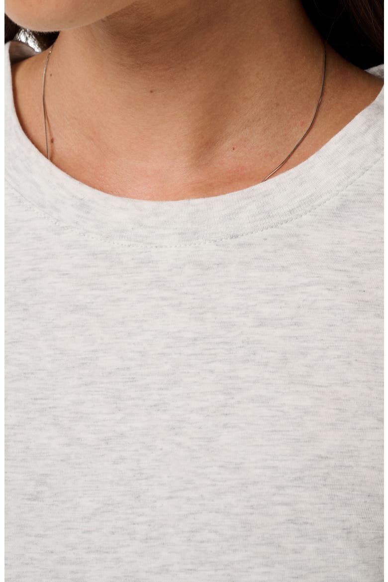 Cloud Crewneck T-Shirt, Alternate, color, HEATHER LIGHT GREY
