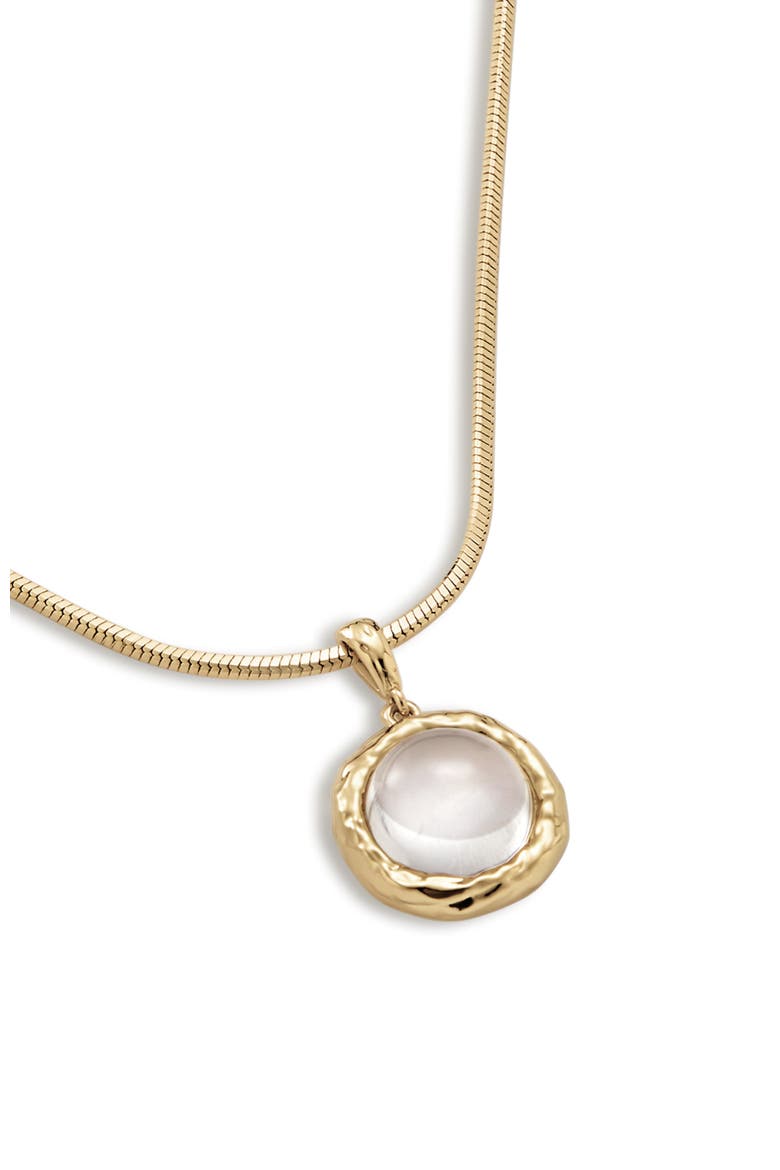 Aeolian Whispers Pendant Necklace, Alternate, color, Gold & Crystal Clear