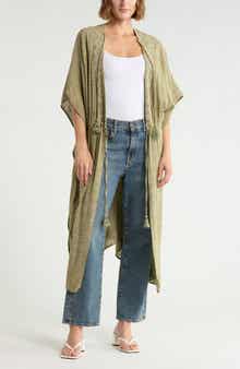 Tassel & Embroidered Duster