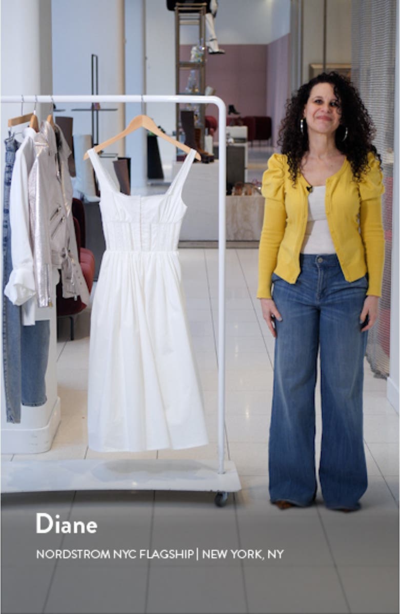 Perle Lace Corset Sundress, sales video thumbnail