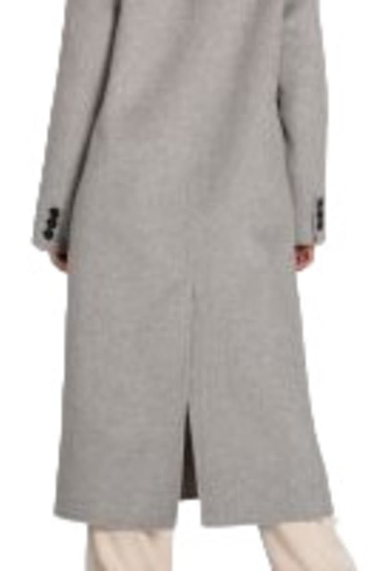 Tainted Love Longline Coat, Alternate, color, Grey Marle