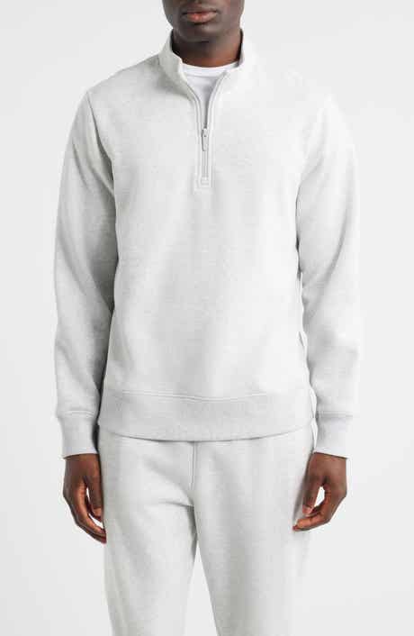 Zella Vital Fleece Quarter Zip Pullover