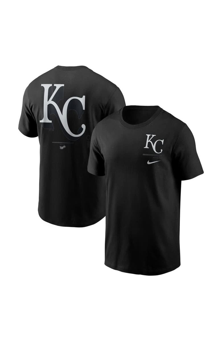 Nike Men's Nike Black Kansas City Royals Lights Out Bar Loading T-Shirt, Main, color, Black