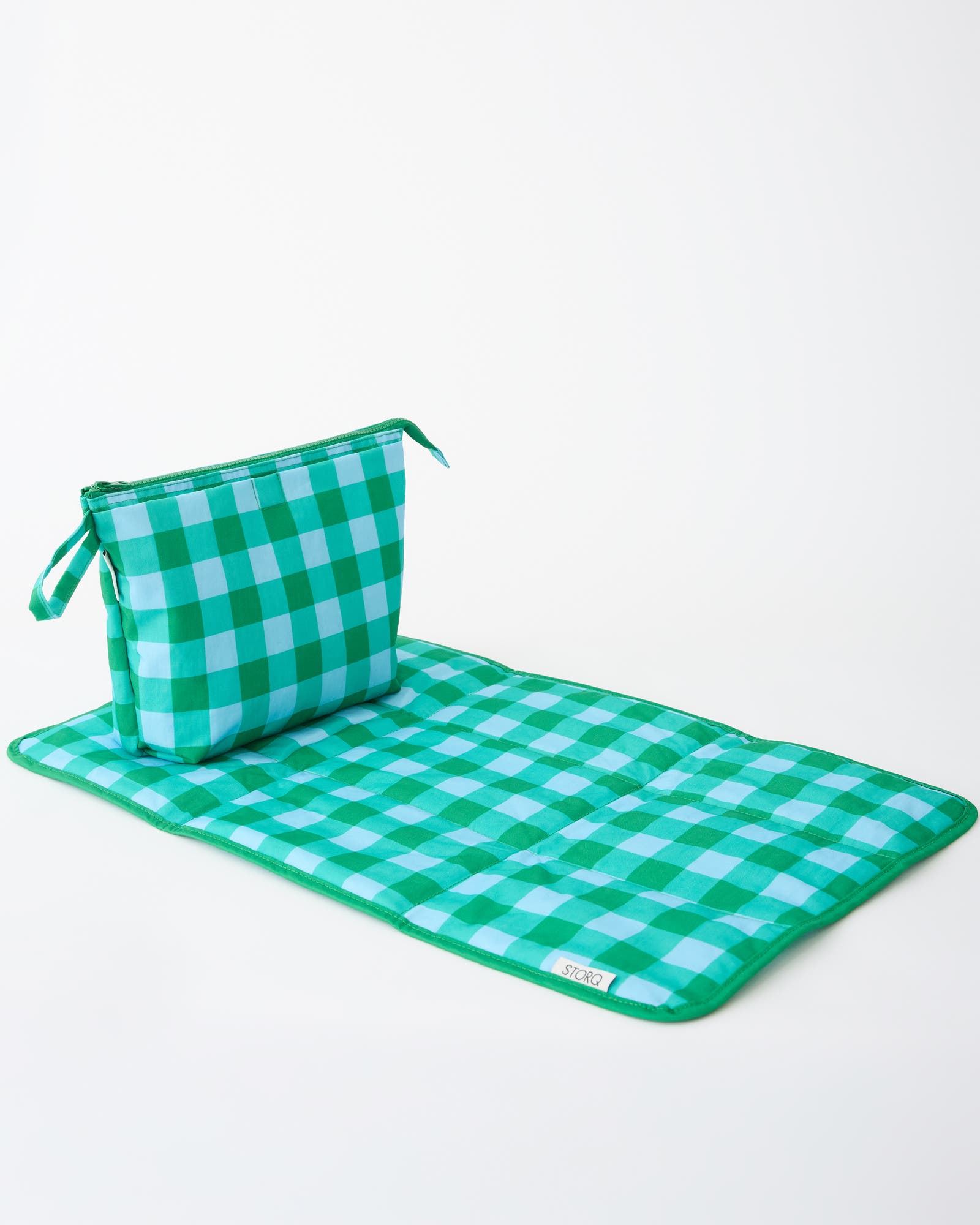 Teal Gingham