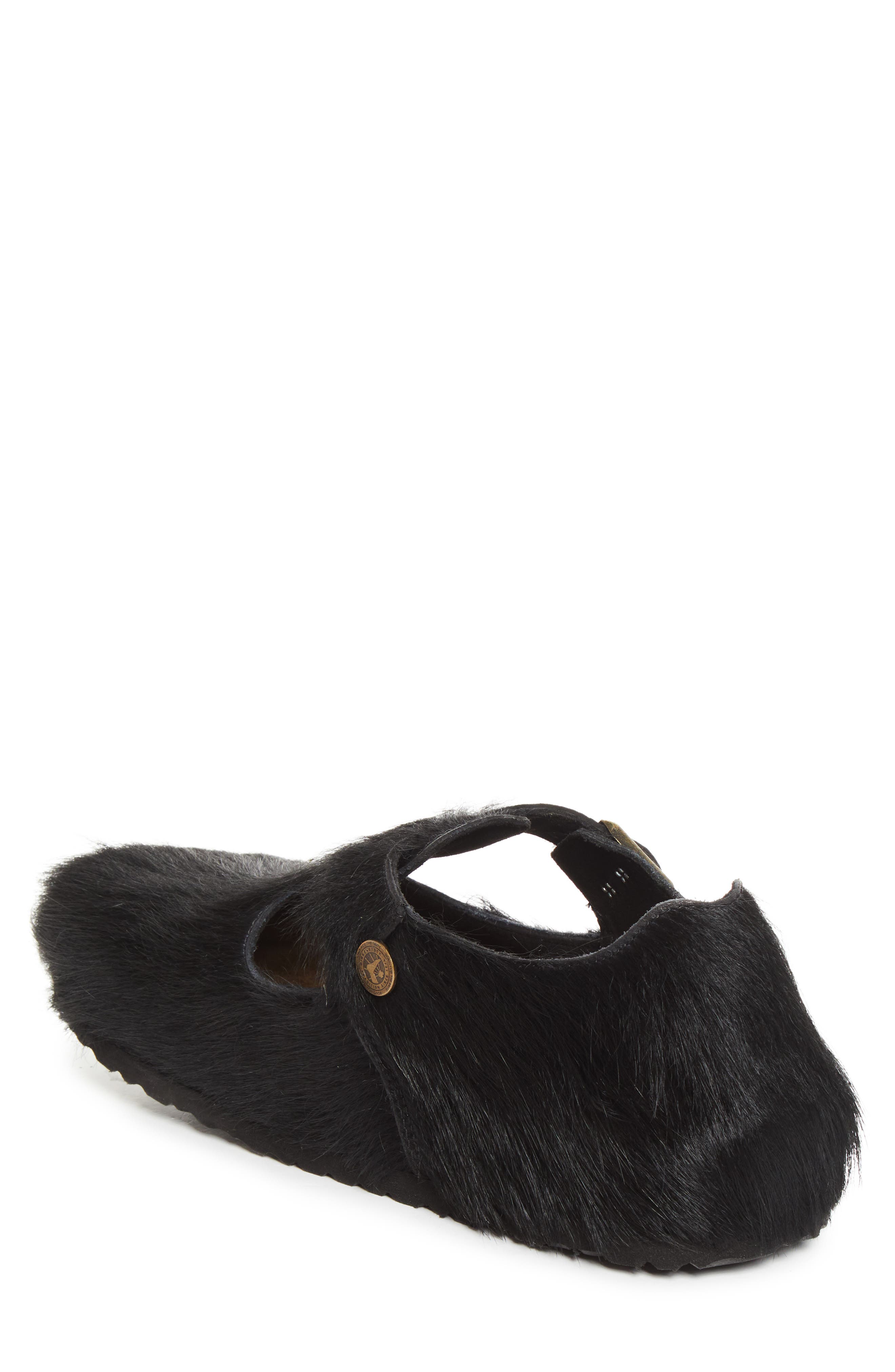 1774 BIRKENSTOCK x Song for the Mute Paris the Rebel Genuine Calf Hair Mary Jane Clog, Alternate, color, Black