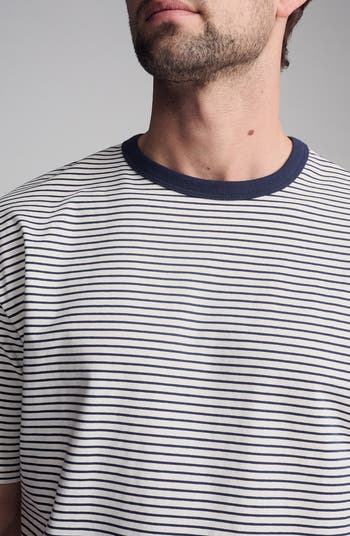 Relaxed Fit Stripe T-Shirt
