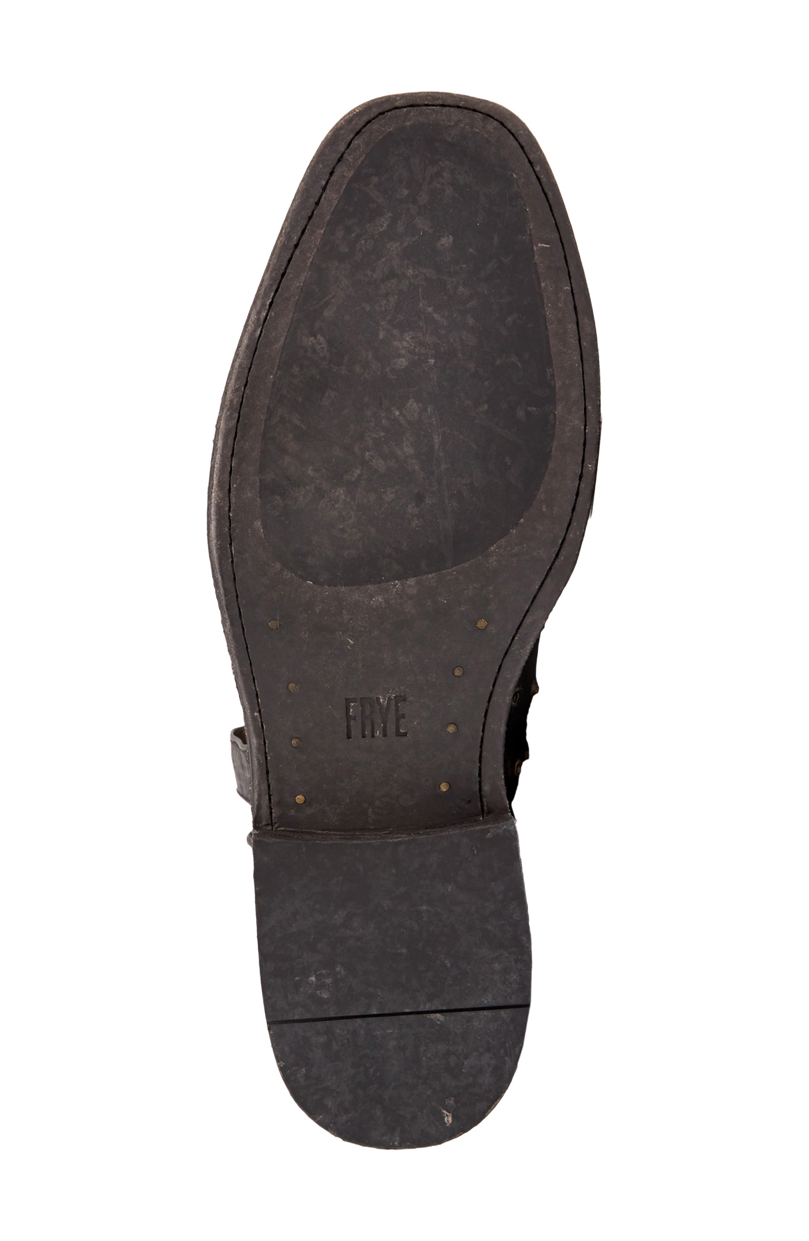 Roper Leather Boot, Alternate, color, STONE