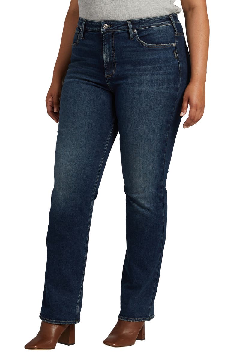 Silver Jeans Co. Infinite Fit High Waist Bootcut Jeans, Alternate, color, 