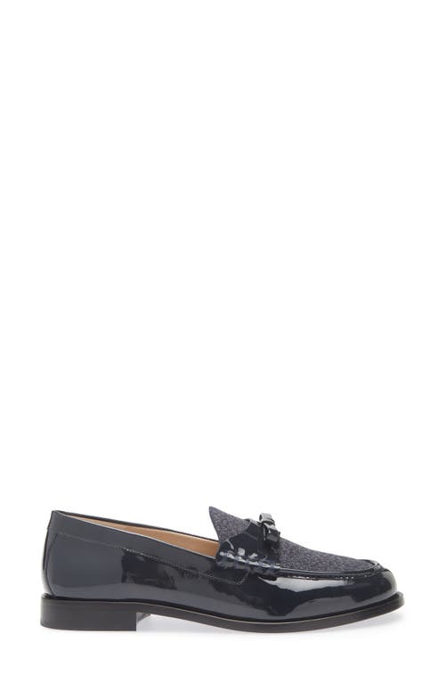 Stuart Weitzman Lottie Bow Loafer In Blue