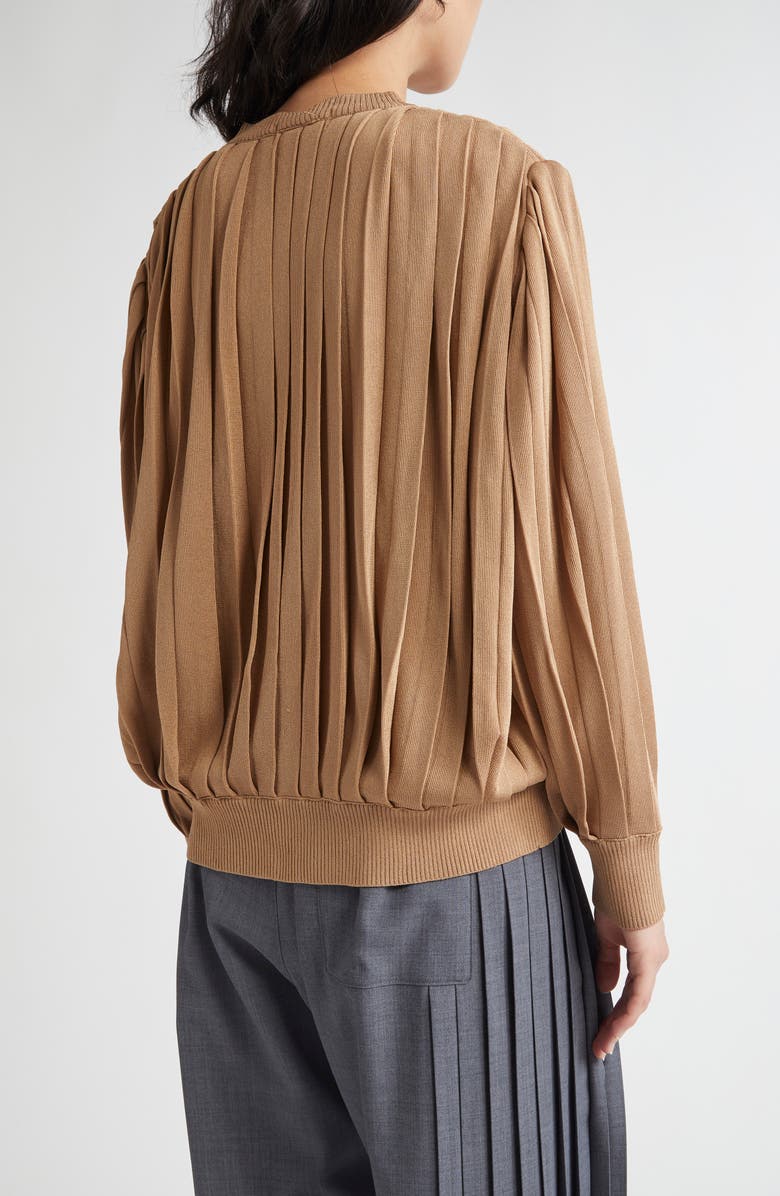 Undercover Pleated Cardigan, Alternate, color, 
