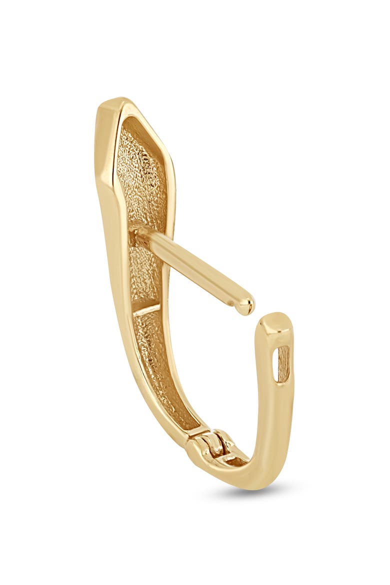 14K Gold Hoop Earrings, Alternate, color, 14KY