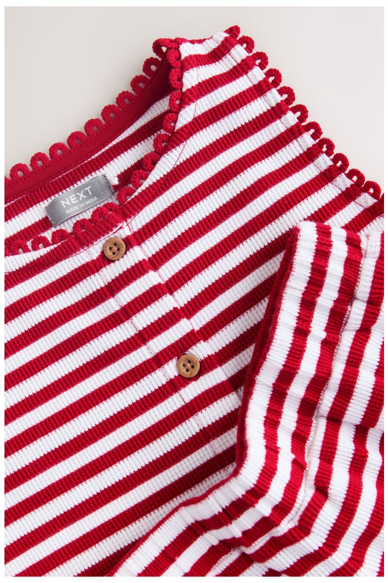 Kids' Stripe Tank & Shorts Set, Alternate, color, RED