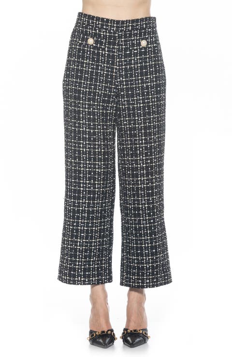Women's Tweed High Waisted Pants | Nordstrom Rack