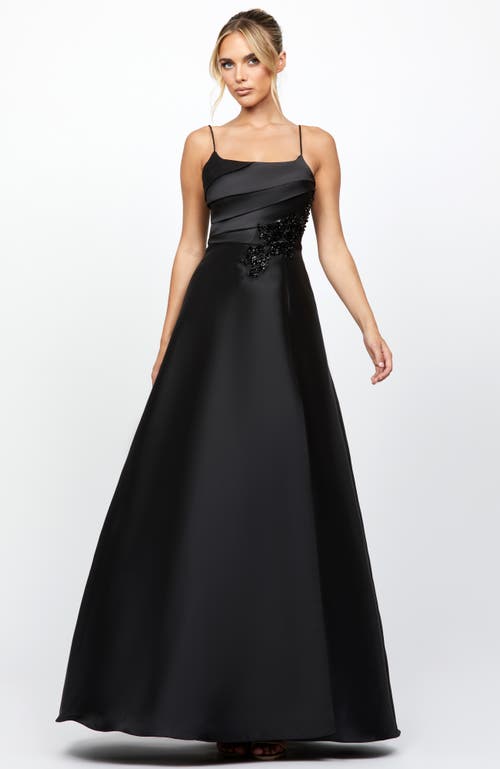 Bariano Florence A-Line Gown in Black  product