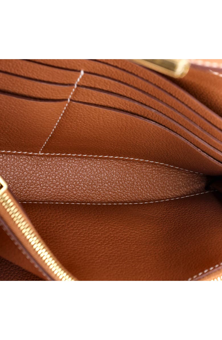 Pre-Owned Hermes Constance To Go Wallet Evercolor, Alternate, color,