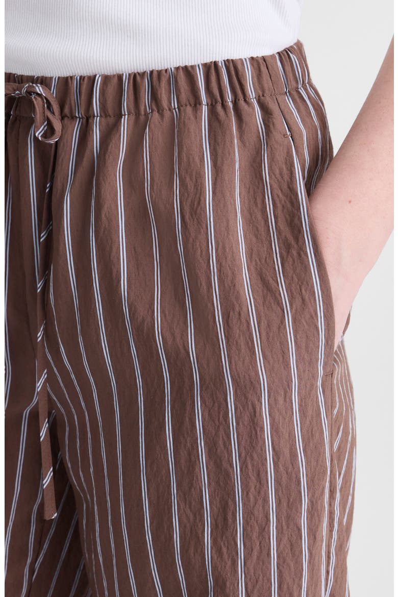 Stripe Pull-On Pants, Alternate, color, BROWN PERI TWIN STRIPE