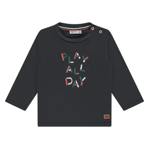 Sports Graphic Long Sleeve T-Shirt