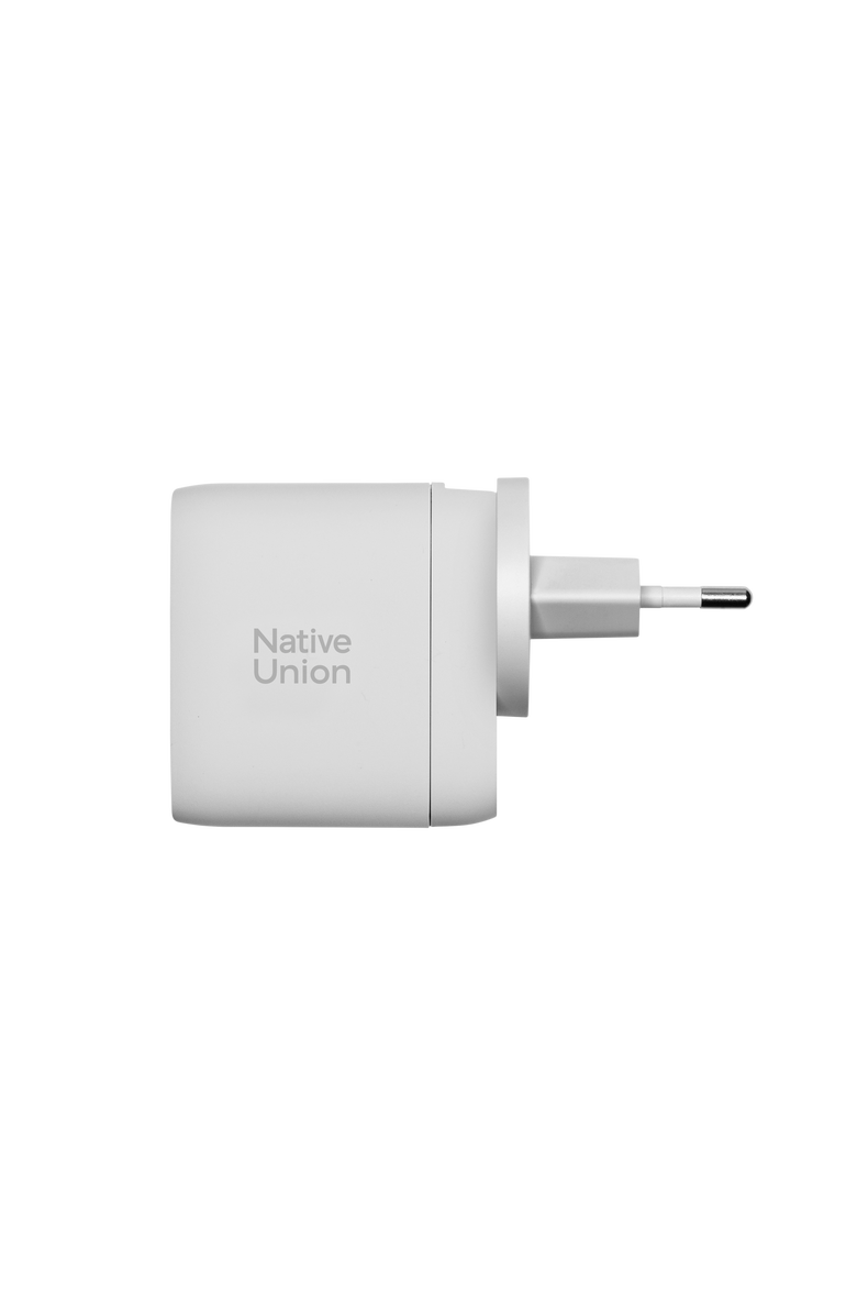 Native Union Int'l Fast Gan Charger, Main, color, White 67W Intl Plug