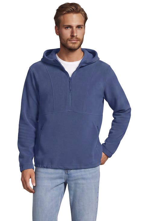 Anyweather RainDefense Hooded Half Zip Fleece Pullover